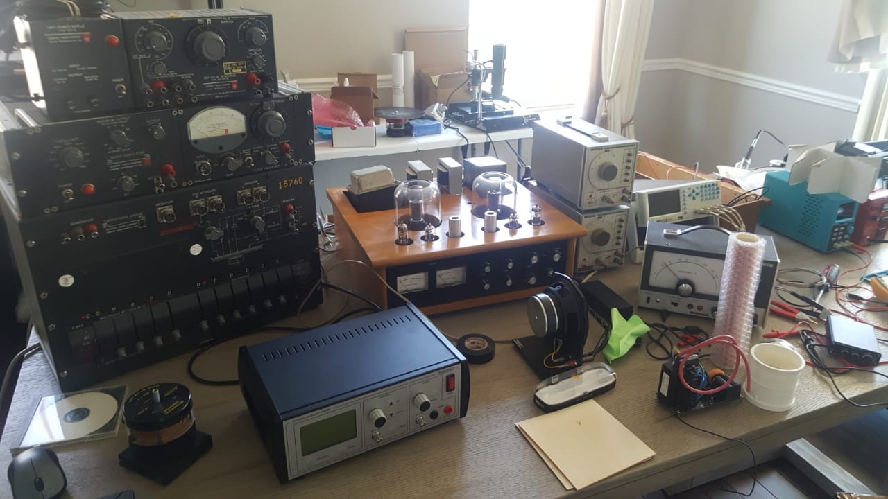 Lab Workbench with Testing Equipment